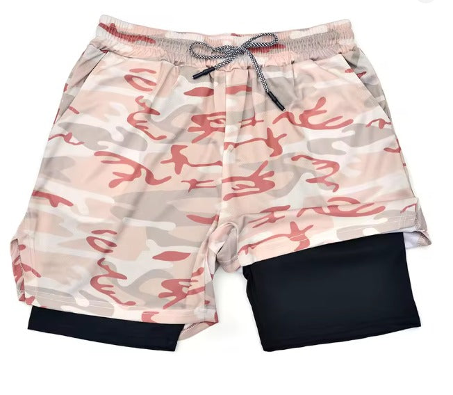 8 Bermudas Dryfit Camada Dupla