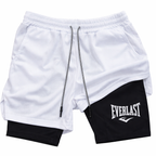 8 Bermudas Everlast Dryfit de compressão