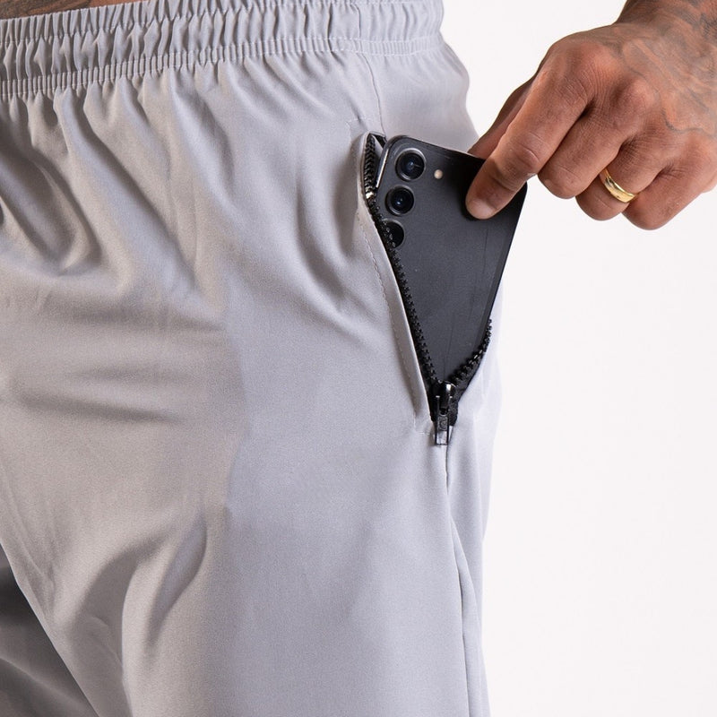 Calça de Tactel  Cinza