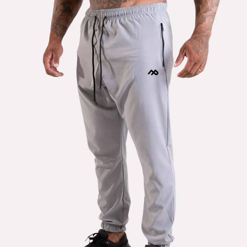 Calça de Tactel  Cinza