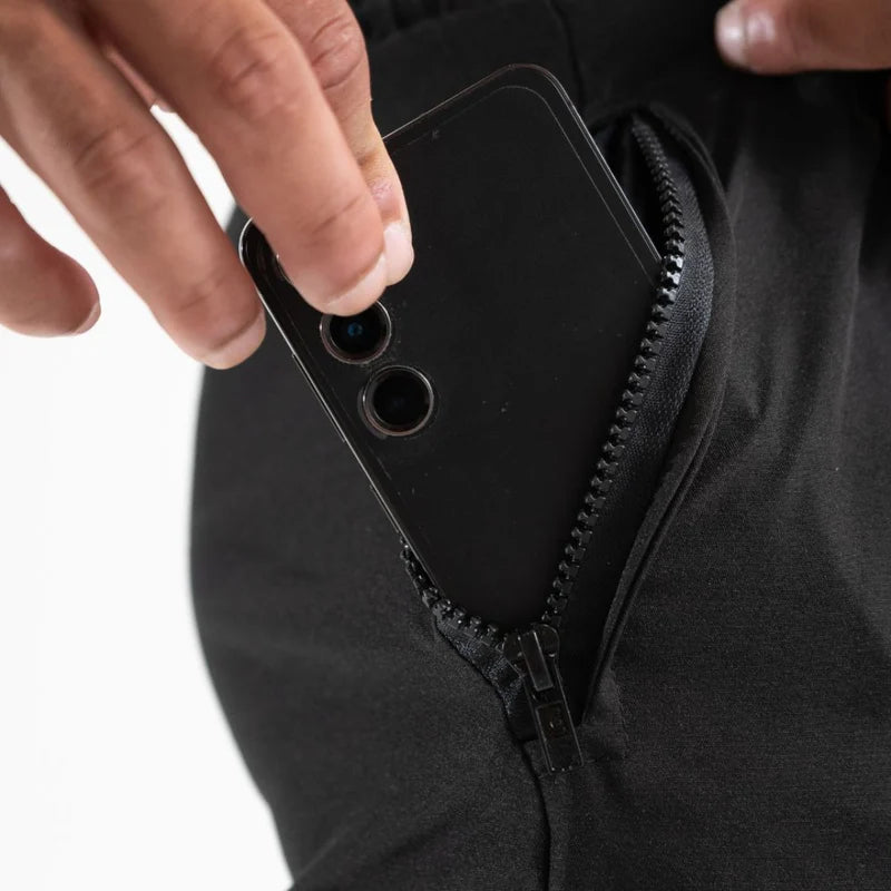 Calça de Tactel Preta