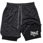 8 Bermudas Everlast Dryfit de compressão