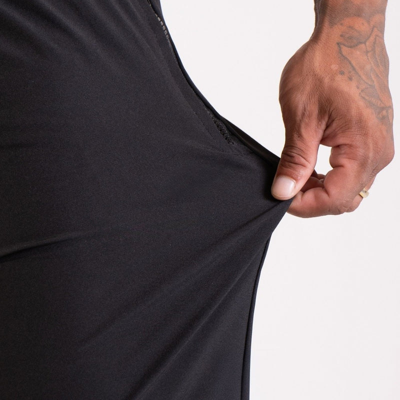 Calça de Tactel Preta