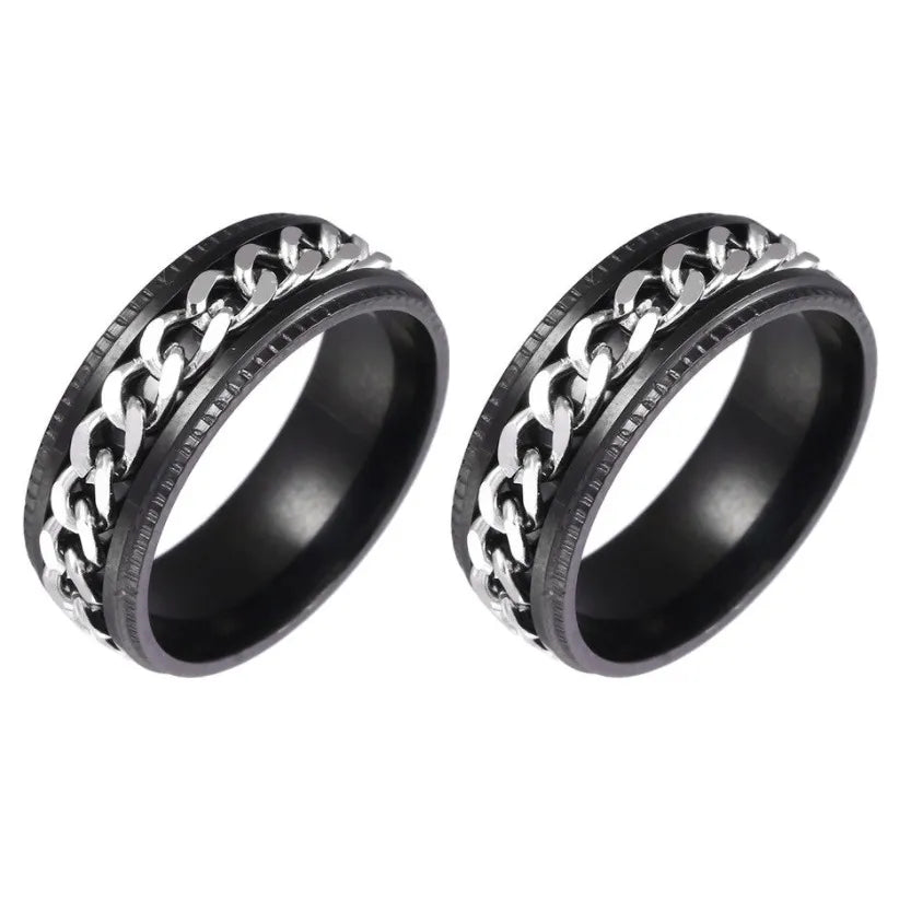 Anel de corrente giratoria em Aço INOX