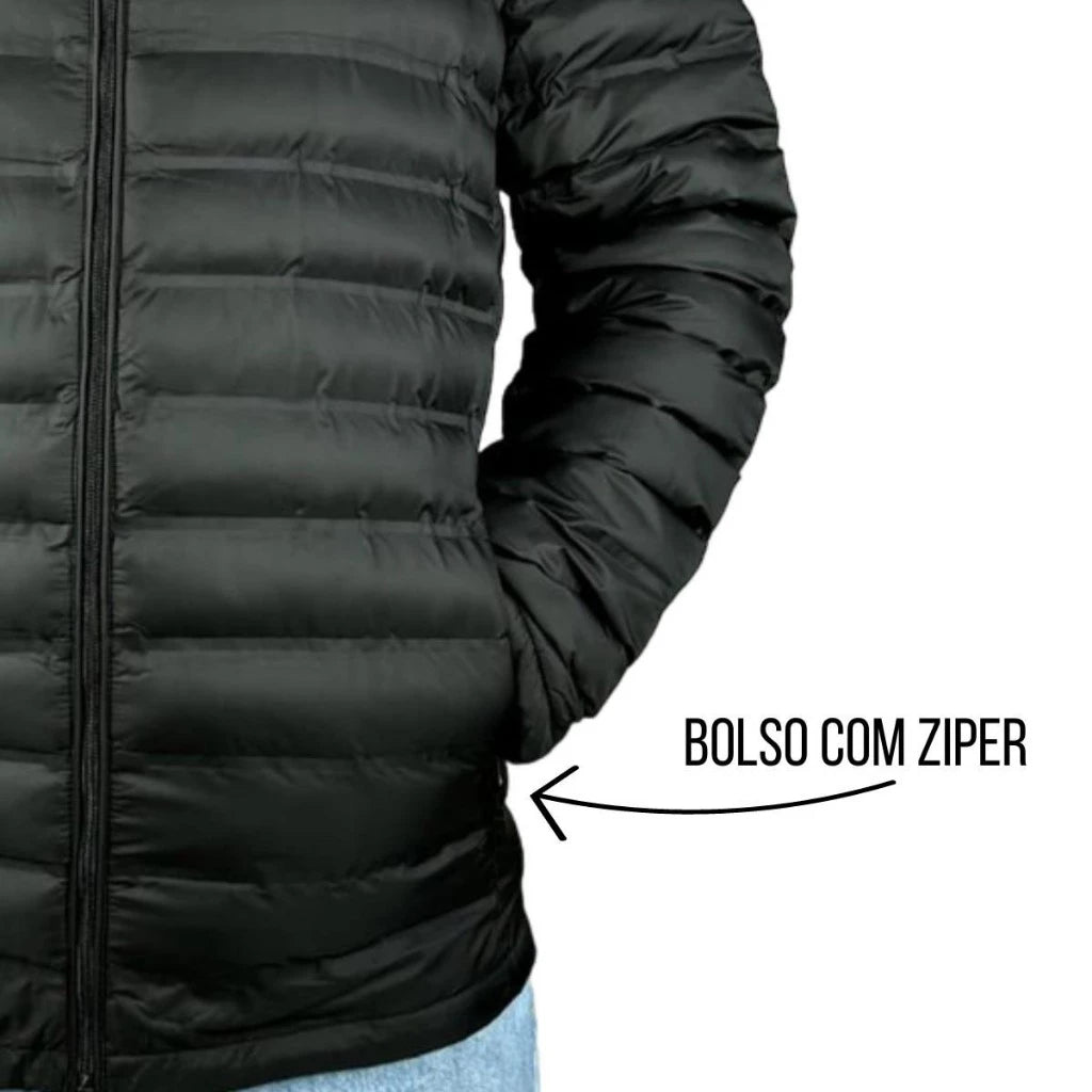 Jaqueta Puffer impermeavel - P ao G6