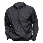 Corta Vento Jaqueta Masculino Lisa com Capuz e Bolso e ziper