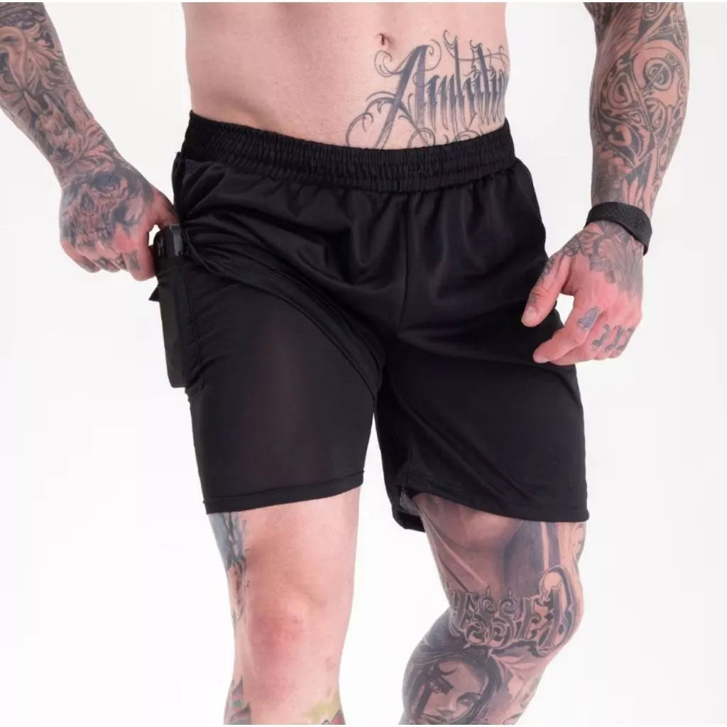 8 Bermudas Dryfit Camada Dupla