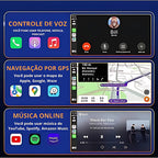 Adaptador de Carplay/Android Auto Sem FIO