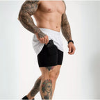 8 Bermudas Dryfit Camada Dupla