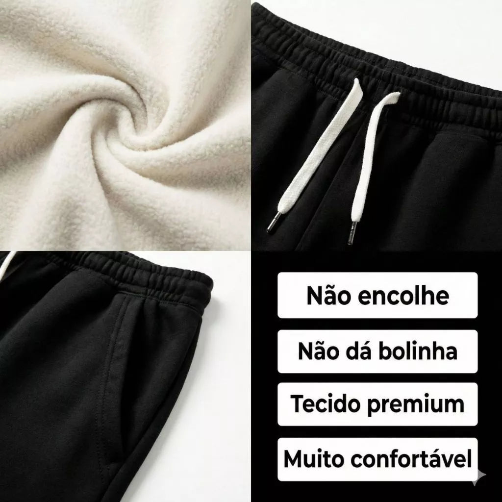 Kit 4 Calças de moletom California - Frete Grátis