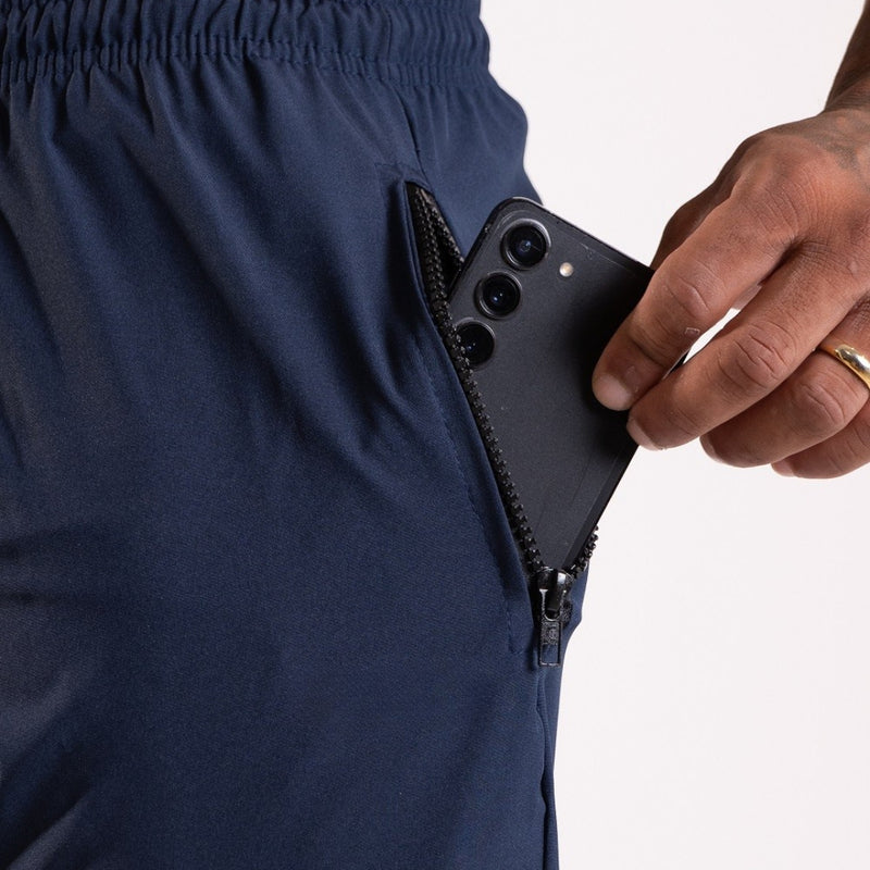 Calça de Tactel  Azul