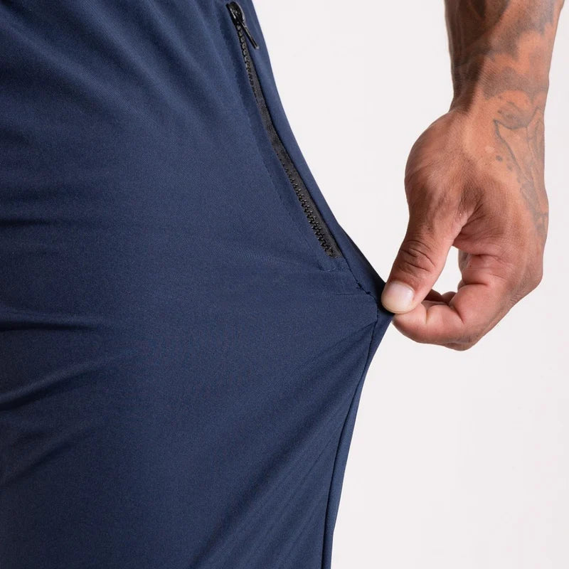 Calça de Tactel  Azul