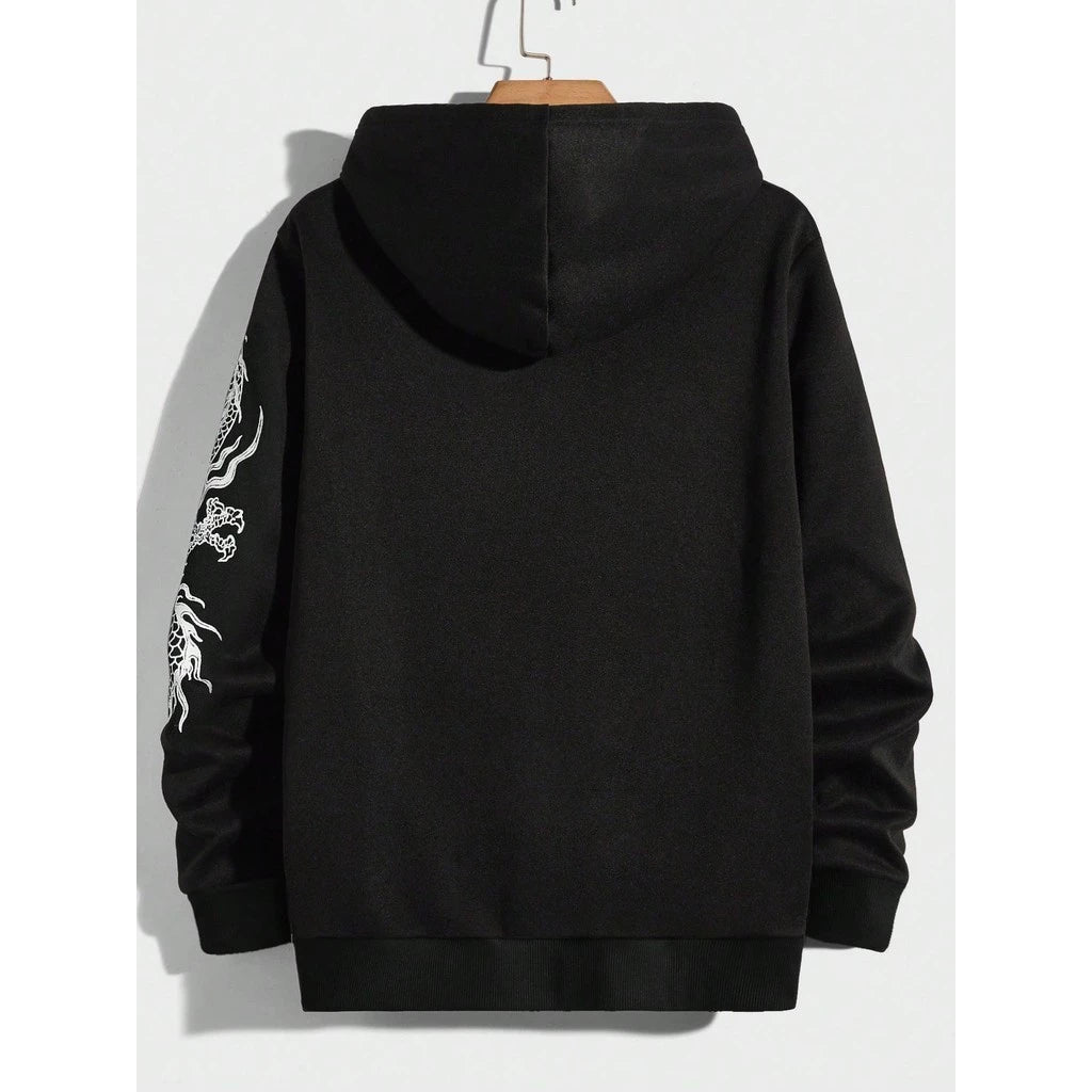 Moletom Com Capuz  Dragão Streetwear