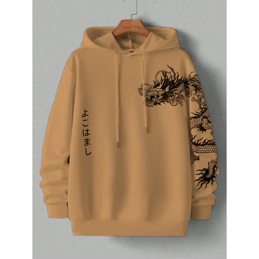 Moletom Com Capuz  Dragão Streetwear
