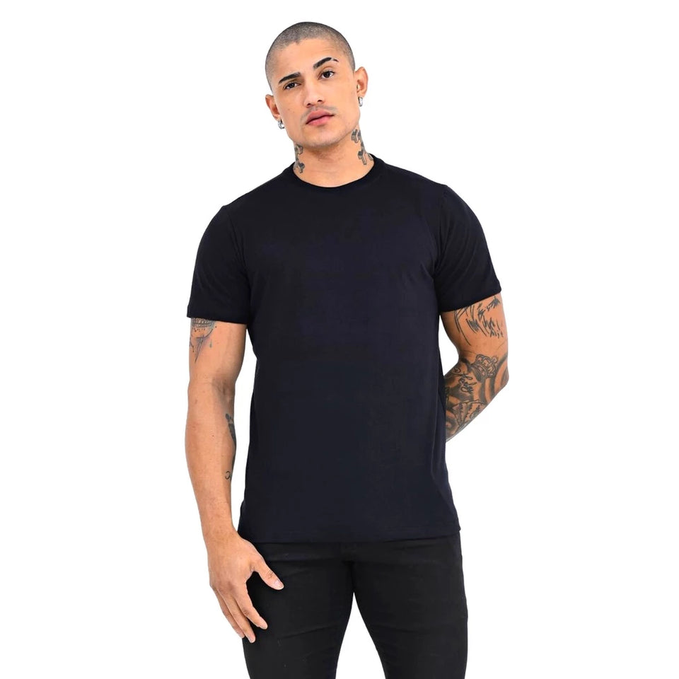 Camiseta Masculina Camisa Basica 100% Algodão Premium